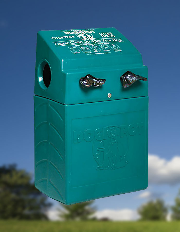 DOGIPOT 1005-2 Green Poly DOGVALET